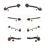 Front Control Arm & Ball Joint Tie Rod End Link Kit (8Pc) For Mercedes-Benz C230