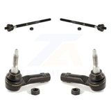 Front Steering Tie Rod End Kit For Ford F-150 Lincoln Mark LT 4WD