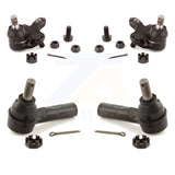 Front Suspension Ball Joint And Tie Rod End Kit For Toyota Corolla Geo Prizm