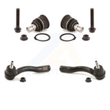 Front Suspension Ball Joint And Tie Rod End Kit For 2007-2012 Nissan Sentra