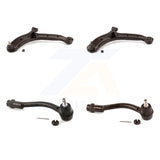 Front Suspension Control Arm Assembly And Tie Rod End Kit For Hyundai Accent