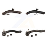 Front Suspension Control Arm Assembly And Tie Rod End Kit For Nissan Versa Cube