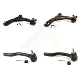 Front Suspension Control Arm Assembly & Tie Rod End Kit For 2007-2012 Mazda CX-7