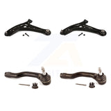 Front Suspension Control Arm Assembly And Tie Rod End Kit For 2011-2014 Mazda 2