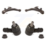 Front Suspension Control Arm Assembly Tie Rod End Kit For 01-06 Hyundai Elantra