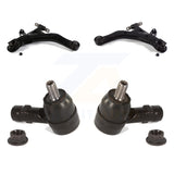 Front Suspension Control Arm Assembly & Tie Rod End Kit For Kia Spectra Hyundai