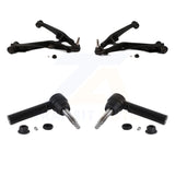 Front Suspension Control Arm Assembly & Tie Rod End Kit For Chevrolet Silverado