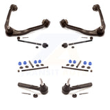 Front Control Arm & Ball Joint Tie Rod End Link Kit For Chevrolet Silverado 1500