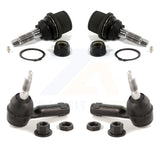 Front Ball Joint And Tie Rod End Kit For 2012 Ram 1500 RWD With 8 Lug Wheels