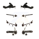 Front Control Arm Ball Joint Assembly Tie Rod End Link Kit (8Pc) For Ford F-150