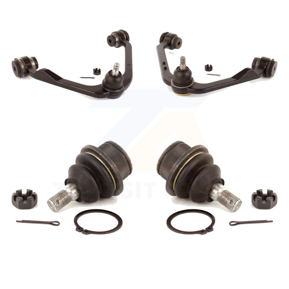 4Pcs Front Control Arm w Ball Joints Fits FORD F-150 1997-2003 4WD Models Only 4Pcs Front Control Arm w Ball Joints Fits FORD F-150 1997-2003 4WD Models Only