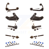 Front Control Arms Lower Ball Joints Tie Rods Link Sway Bar Kit (10Pc) For Ford