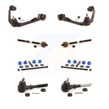 Front Control Arm Ball Joint Tie Rod End Link Kit (8Pc) For 98-01 Ford F-150 RWD