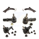 Front Suspension Control Arm Tie Rod End Ball Joint Kit (6Pc) For Volkswagen GTI