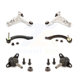 Front Suspension Control Arm Tie Rod End Ball Joint Kit (6Pc) For Volvo S60 FWD