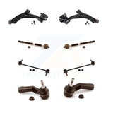 Front Control Arm & Ball Joint Tie Rod End Link Kit (8Pc) For Ford Focus Transit
