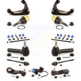 Front Control Arms And Lower Ball Joints Tie Rods Link Sway Bar Kit (13Pc) For