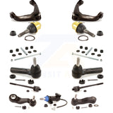 Front Control Arms And Lower Ball Joints Tie Rods Link Sway Bar Kit (13Pc) For