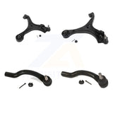 Front Suspension Control Arm Assembly & Tie Rod End Kit For 14-15 Honda Civic Si