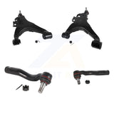 Front Suspension Control Arm Assembly Tie Rod End Kit For Toyota Tundra Sequoia