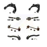 Front Suspension Control Arm & Ball Joint Tie Rod End Link Kit (8Pc) For Mazda 6