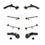 Front Control Arm & Ball Joint Tie Rod End Link Kit (8Pc) For Volvo S40 C70 C30