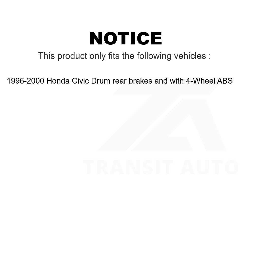 Rear Wheel Bearing Hub Assembly 70-512042 For Honda Civic