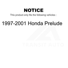Charger l&#39;image dans la galerie, Rear Wheel Bearing Hub Assembly 70-512144 For 1997-2001 Honda Prelude