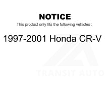Charger l&#39;image dans la galerie, Rear Left Wheel Bearing Hub Assembly 70-512166 For 1997-2001 Honda CR-V