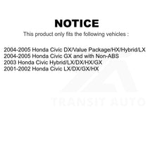 Charger l&#39;image dans la galerie, Rear Wheel Bearing Hub Assembly 70-512174 For Honda Civic