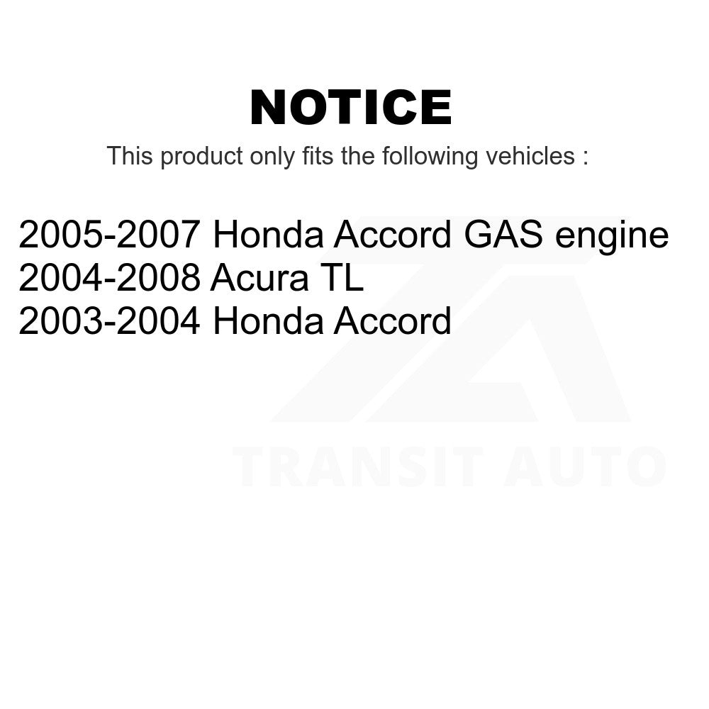 Rear Wheel Bearing Hub Assembly 70-512188 For Honda Accord Acura TL ...