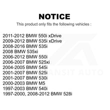 Charger l&#39;image dans la galerie, Rear Wheel Bearing Hub Assembly 70-512225 For BMW 528i 535i 530i 525i xDrive M5