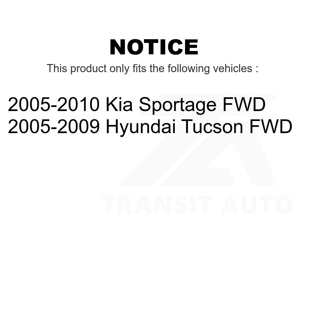 Rear Wheel Bearing Hub Assembly 70-512267 For Kia Sportage Hyundai Tucson FWD