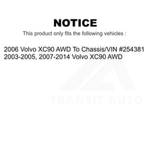 Charger l&#39;image dans la galerie, Rear Wheel Bearing Hub Assembly 70-512273 For Volvo XC90 AWD