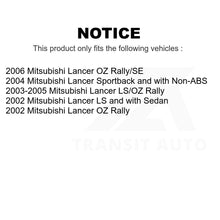 Charger l&#39;image dans la galerie, Rear Wheel Bearing Hub Assembly 70-512277 For Mitsubishi Lancer