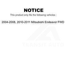 Load image into Gallery viewer, Rear Wheel Bearing Hub Assembly 70-512289 For Mitsubishi Endeavor FWD