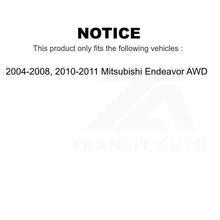 Charger l&#39;image dans la galerie, Rear Wheel Bearing Hub Assembly 70-512291 For Mitsubishi Endeavor AWD