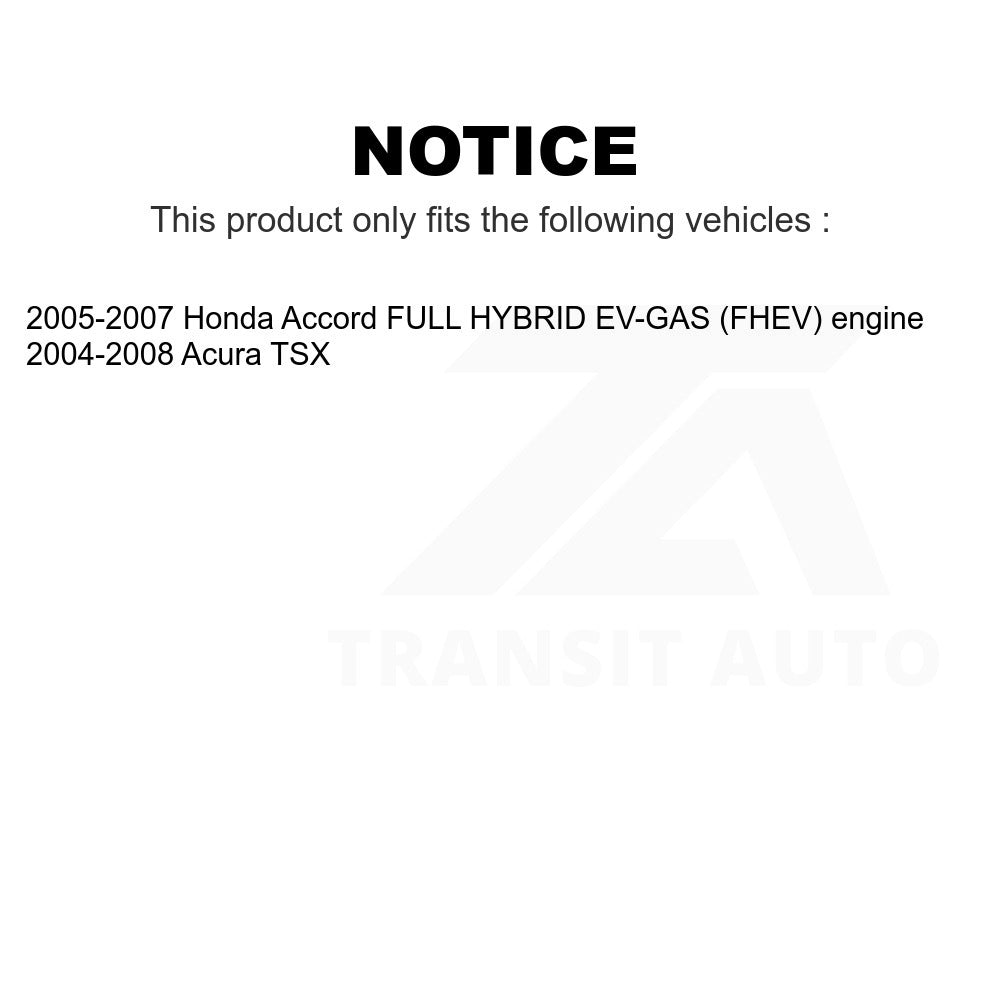 Rear Wheel Bearing Hub Assembly 70-512327 For Honda Accord Acura TSX
