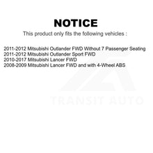 Charger l&#39;image dans la galerie, Rear Wheel Bearing Hub Assembly 70-512394 For Mitsubishi Lancer Outlander Sport