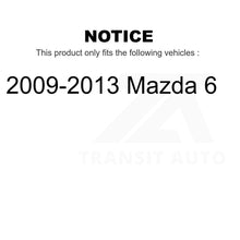 Charger l&#39;image dans la galerie, Rear Wheel Bearing Hub Assembly 70-512409 For 2009-2013 Mazda 6