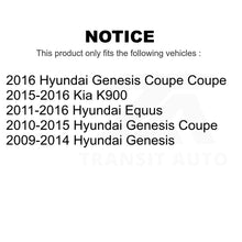 Charger l&#39;image dans la galerie, Rear Wheel Bearing Hub Assembly 70-512417 For Hyundai Genesis Coupe Equus Kia