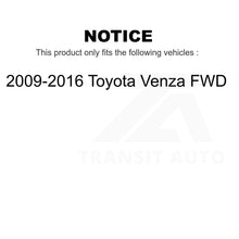 Charger l&#39;image dans la galerie, Rear Right Wheel Bearing Hub Assembly 70-512422 For 2009-2016 Toyota Venza FWD