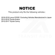 Load image into Gallery viewer, Rear Left Wheel Bearing Hub Assembly 70-512454 For Toyota Camry Avalon Lexus