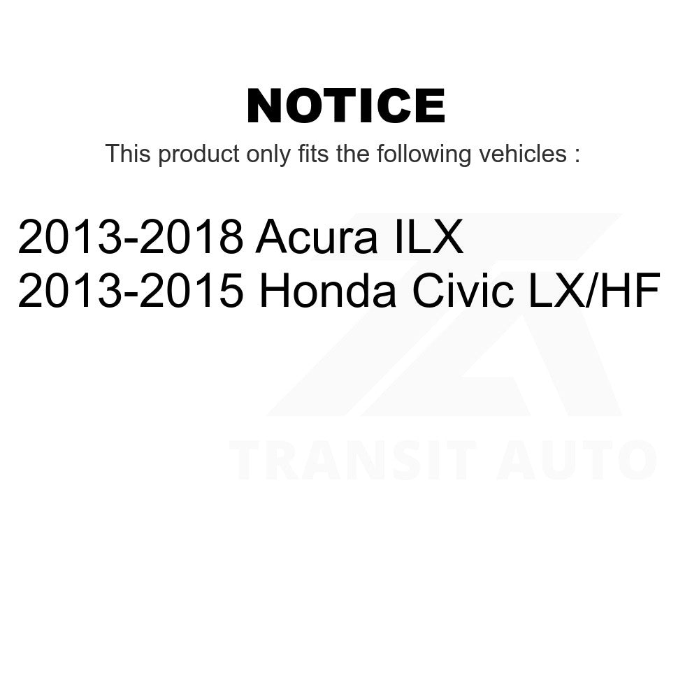 Rear Wheel Bearing Hub Assembly 70-512503 For Honda Civic Acura ILX