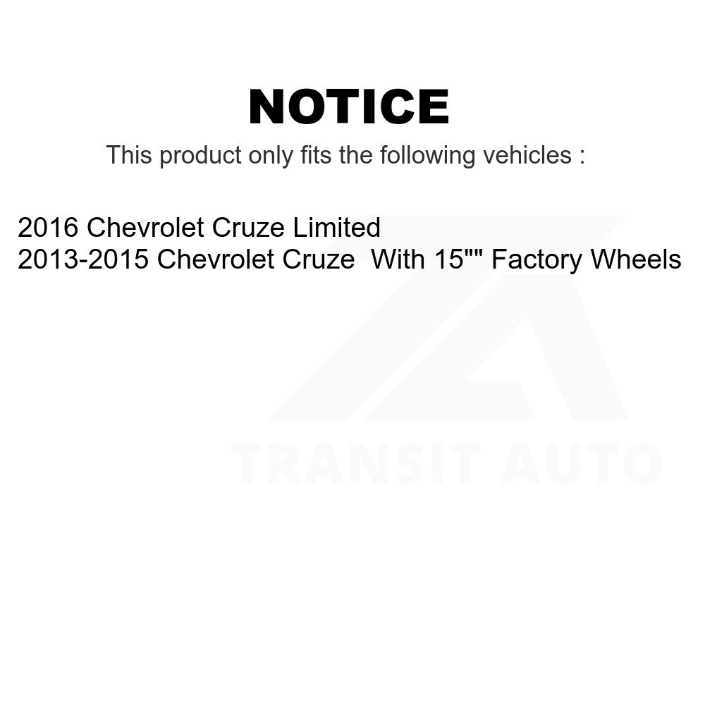 Rear Wheel Bearing Hub Assembly 70-512507 For Chevrolet Cruze Limited