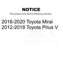 Load image into Gallery viewer, Rear Wheel Bearing Hub Assembly 70-512509 For Toyota Prius V Mirai