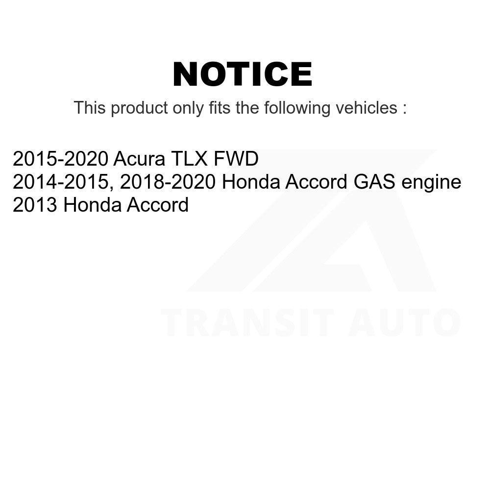 Rear Wheel Bearing Hub Assembly 70-512544 For Honda Accord Acura TLX