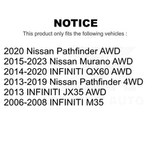 Load image into Gallery viewer, Rear Wheel Bearing Hub Assembly 70-512548 For Nissan Pathfinder Murano INFINITI