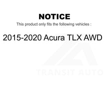 Charger l&#39;image dans la galerie, Rear Wheel Bearing Hub Assembly 70-512562 For 2015-2020 Acura TLX AWD