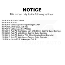 Charger l&#39;image dans la galerie, Wheel Bearing Hub Assembly 70-512566 For Audi A3 Volkswagen Quattro Golf R S3